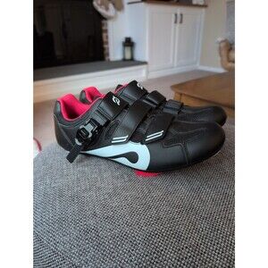 Perfect Peloton cycling bike shoes with look delta cleats EU 44 US 10.5